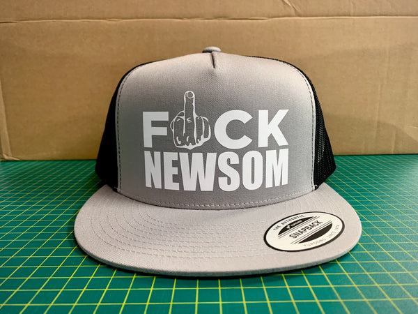 F*ck Newsom - Silver/Black