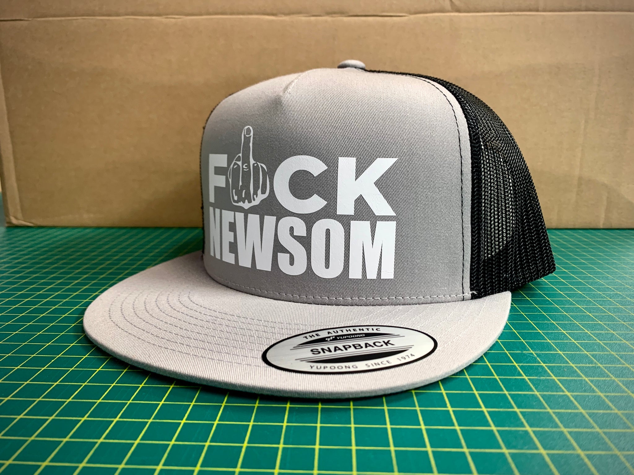 F*ck Newsom - Silver/Black