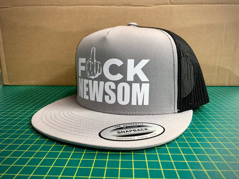 F*ck Newsom - Silver/Black